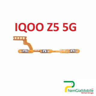 Dây Cáp Nút Nguồn Âm Lượng Vivo IQOO Z5 5G Âm Lượng Power & Volume Button Flex Cable